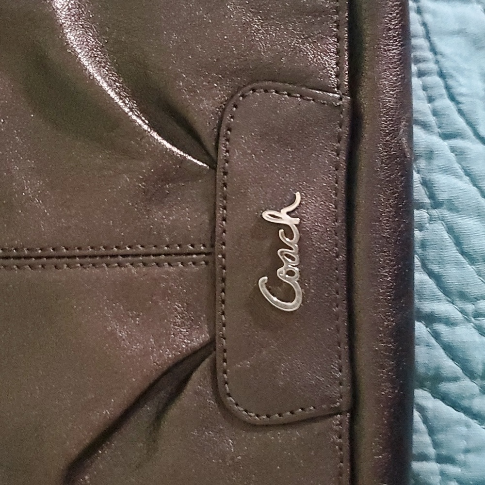 Coach leather wristlet - Picture 9 of 11